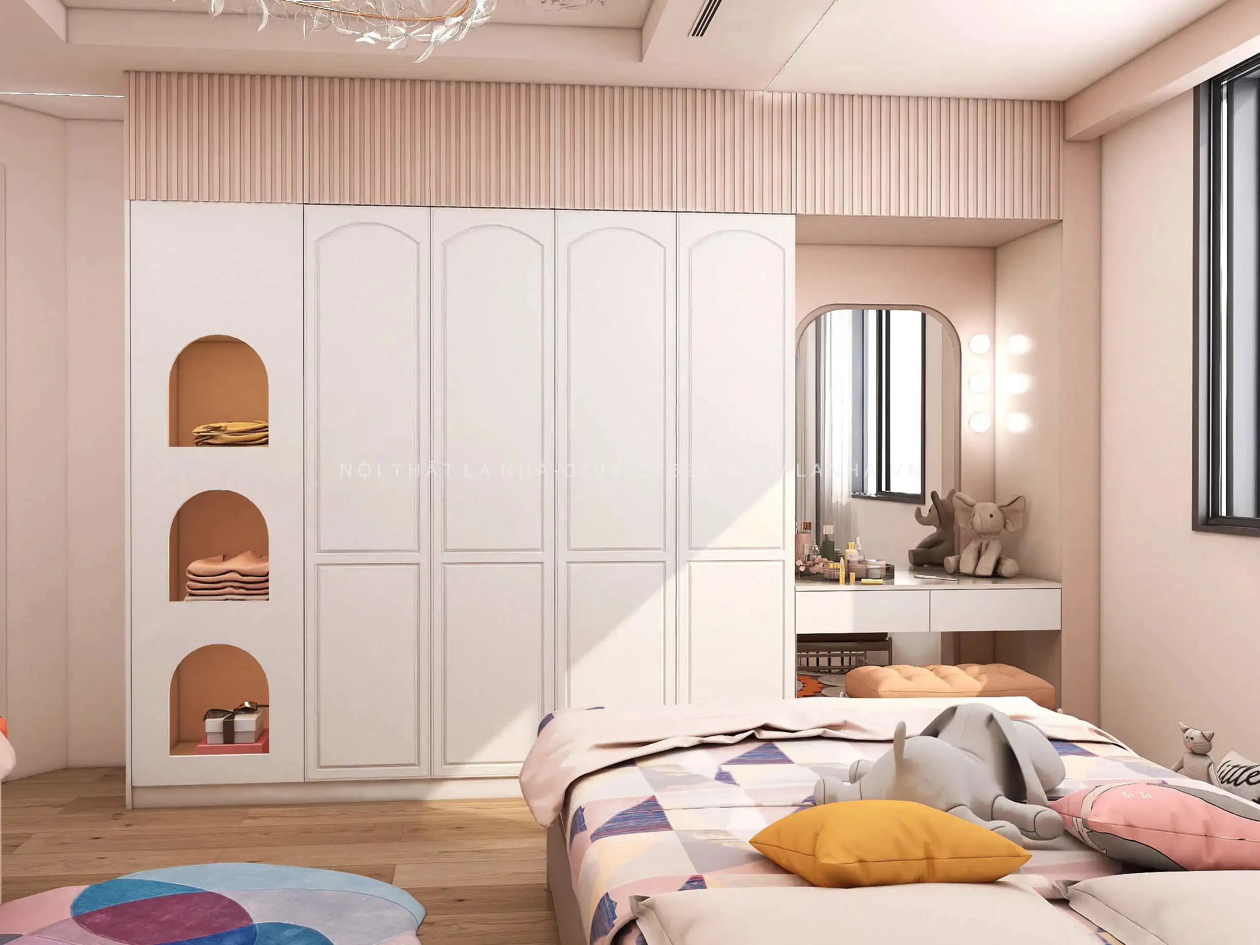 Thiết kế phòng ngủ đẹp cho phái đẹp - Nguyên tắc cần nhớ
