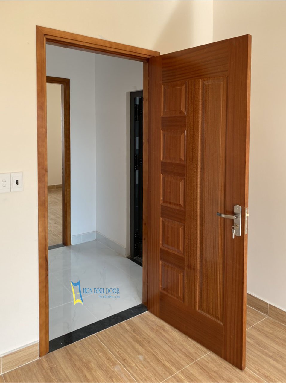 Giá cửa gỗ phòng ngủ tại Daklak- Cửa bền đẹp, giá hời